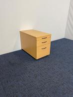3 x Ladeblok Vielhauer, beuken, H 59 x B 43,5 x D 80 cm.