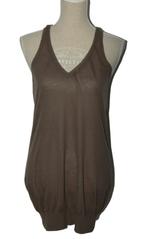 René Lezard topje, hemd, taupe/green, Mt. M, Maat 38/40 (M), Verzenden, Zo goed als nieuw, Zonder mouw
