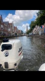 Johnson 6pk viertakt QuickSilver 2.5 meter airdeck 28 KG, Watersport en Boten, Ophalen, Airdeck, Yam, Zo goed als nieuw