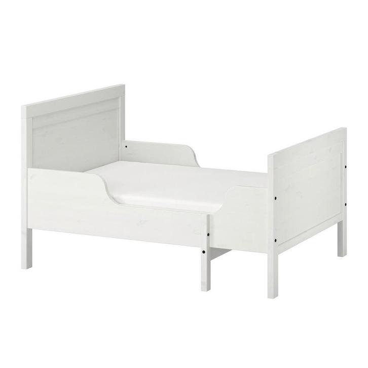 IKEA Sundvik Meegroeibed + Lattenbodem & Matras, Kinderen en Baby's, Kinderkamer | Bedden, Zo goed als nieuw, 140 tot 160 cm, 70 tot 85 cm
