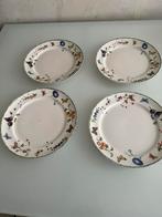 4 Vintage Borden Janneke Brinkman, Huis en Inrichting, Keuken | Servies, Gebruikt, Ophalen of Verzenden, Bord(en), Overige stijlen