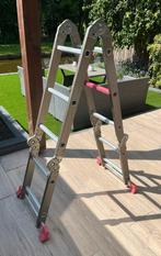 Altrex varitrex indoor vouwlader 10 trede, Doe-het-zelf en Verbouw, Ladders en Trappen, Ophalen, Zo goed als nieuw, Ladder, Opvouwbaar of Inschuifbaar