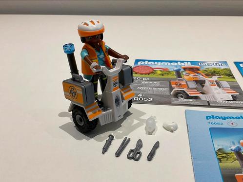 Playmobil 70052 - Eerste hulp balans racer (compleet, zgan), Kinderen en Baby's, Speelgoed | Playmobil, Zo goed als nieuw, Ophalen of Verzenden