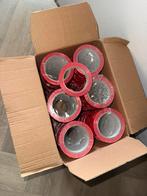 Partij doos vol Rode plakband , tape 12 mm NIEUW, Ophalen of Verzenden, Nieuw