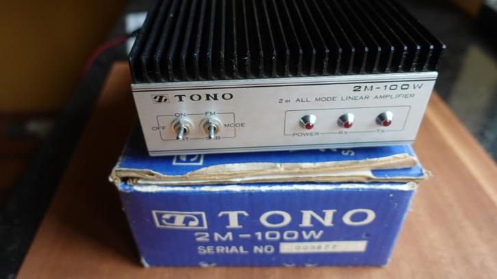 Tono Amateur VHF linear amplifier 2M-100W, Telecommunicatie, Zenders en Ontvangers, Gebruikt, Ophalen of Verzenden
