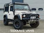Land Rover Defender 90 Ledbar Grijs Kenteken Youngtimer 3500, Auto's, Euro 2, Gebruikt, Zwart, 2495 cc