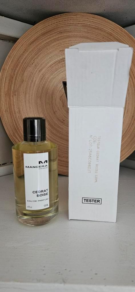Mancera Cedrat Boise 120 ml (tester fles), Sieraden, Tassen en Uiterlijk, Uiterlijk | Parfum, Nieuw, Ophalen of Verzenden
