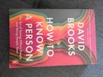 How to Know a Person - David Brooks, Ophalen, Zo goed als nieuw, Sociale psychologie, David Brooks
