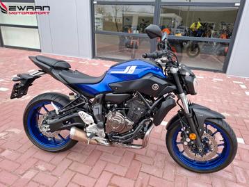 YAMAHA MT 07 ABS (bj 2018) beschikbaar voor biedingen