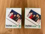 Fujifilm Instax Wide Film - 2 x 20 stuks, Ophalen of Verzenden, Nieuw