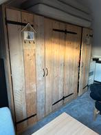 Steigerhout kast, Huis en Inrichting, Kasten | Kledingkasten, Ophalen, Zo goed als nieuw