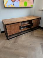 Industrieel mango hout TV Meubel + Eettafel, Ophalen, Minder dan 50 cm, Gebruikt, 100 tot 150 cm
