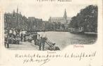 Haarlem Turfmarkt kaden schepen 1902, Verzamelen, Gelopen, Noord-Holland, Voor 1920, Verzenden