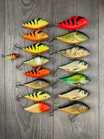 Kunstaas , jerkbait’s , salmo slider F