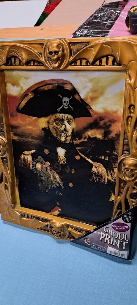 Partij Halloween Ghoul Print - Holografisch Schilderij, Huis en Inrichting, Woonaccessoires | Lijsten, Nieuw, Minder dan 50 cm