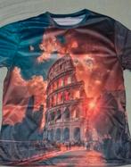Uniek T-shirt met Romeinse arena print – maat XL, Kleding | Heren, Ophalen of Verzenden