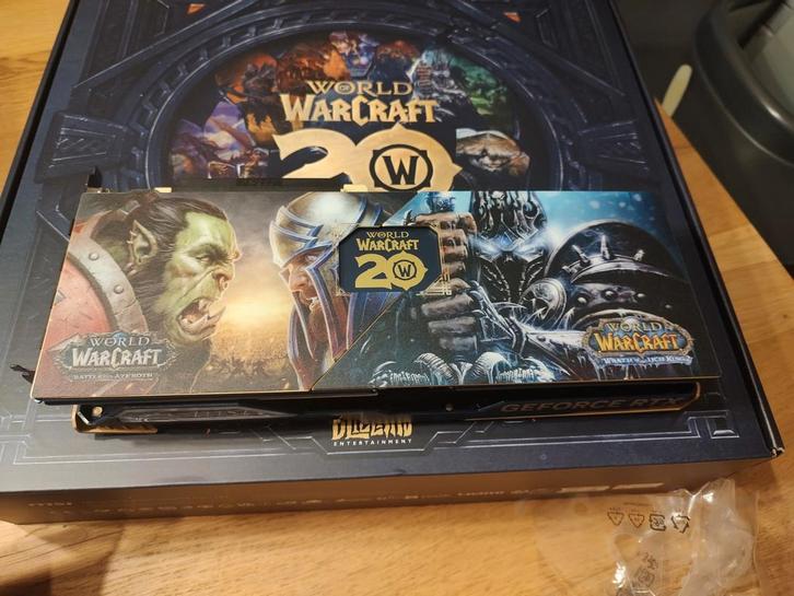 Msi 4070 super limited edition 20 years of Warcraft, Computers en Software, Videokaarten, Zo goed als nieuw, PCI-Express 4.0, GDDR6