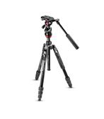 Manfrotto MVKBFRT-LIVE Befree aluminium video statief, Audio, Tv en Foto, Fotografie | Statieven en Balhoofden, Ophalen of Verzenden