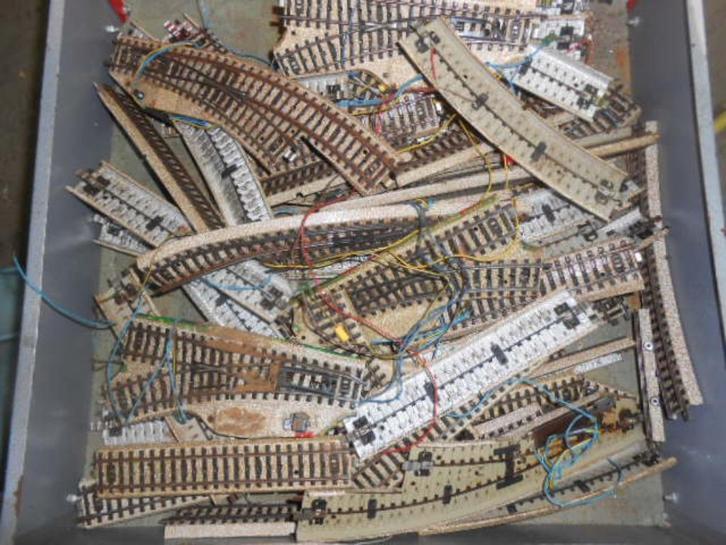 Marklin rails wissels restant, Hobby en Vrije tijd, Modeltreinen | H0, Gebruikt, Rails, Wisselstroom, Märklin, Verzenden