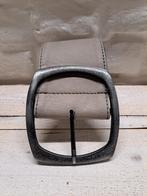 Brede Riem met Gesp - Grijs - Belts & Co, Overige kleuren, 5 cm of meer, Echt leder, Nieuw