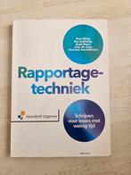 Rapportagetechniek, Ophalen of Verzenden, Beta, Zo goed als nieuw