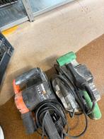 2x bandschuurmachines 1 x band/schijfschuurmachine, Ophalen of Verzenden, Gebruikt, 600 tot 1200 watt, Bandschuurmachine