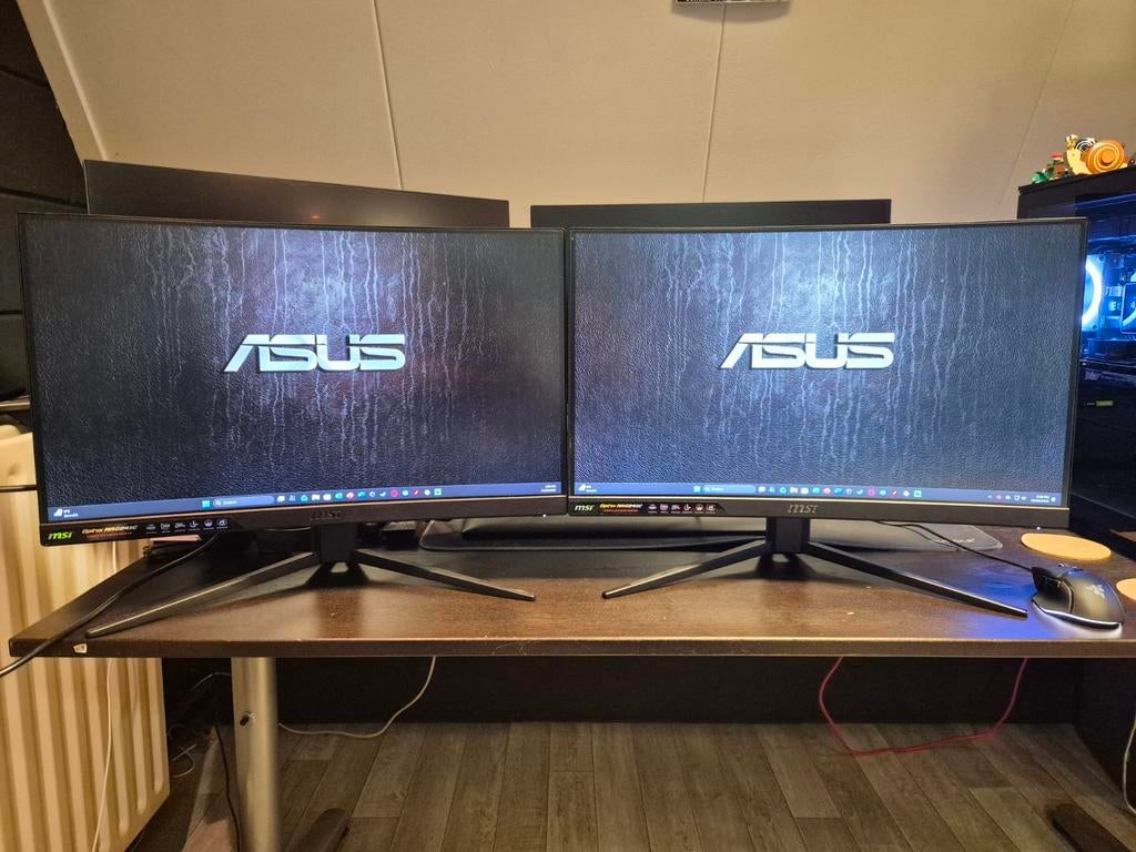 MSI MAG241C 2x PC monitor, Computers en Software, Monitoren, IPS, 101 t/m 150 Hz, Curved, Full HD
