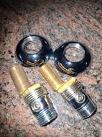 Broen Ballofix Afsluitbare S-Koppelingen, Ophalen, Nieuw, Chroom, Kraan