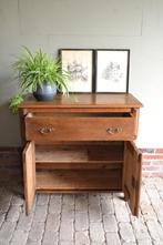 Prachtig antiek eiken houten dressoir, commode, meidenkast, Verzenden
