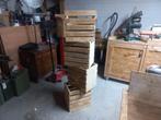 4x houten krat, Huis en Inrichting, Woonaccessoires | Kisten, Ophalen, Minder dan 50 cm, Minder dan 50 cm, Zo goed als nieuw
