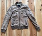 D&G Dolce & Gabbana - leren jas / jack - bruin taupe maat 48, Dolce & Gabbana, Bruin, Maat 48/50 (M), Ophalen of Verzenden