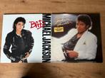 Twee LP’s Michael Jackson - Bad & Thriller Vinyl, Ophalen of Verzenden, 1980 tot 2000, Gebruikt, 12 inch