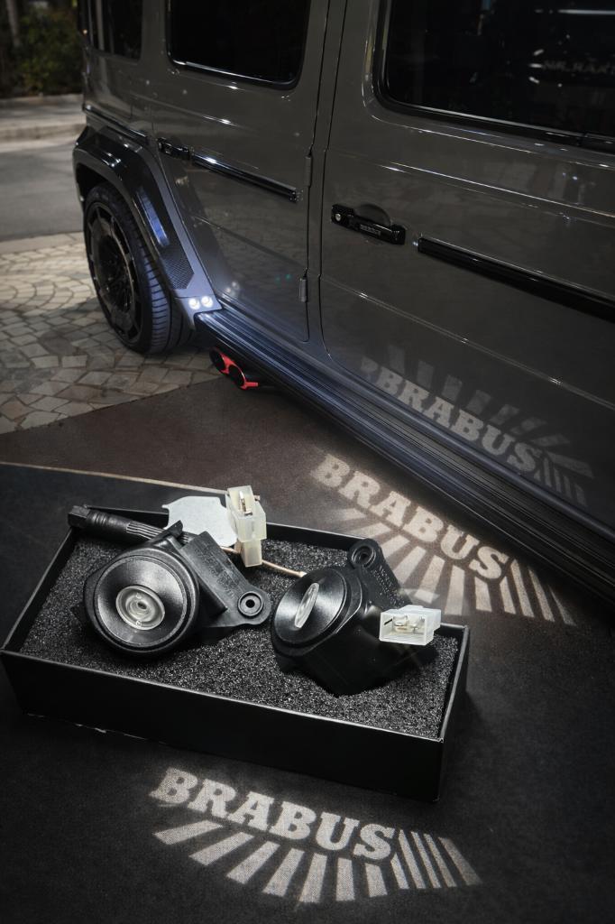 LED Deur Projector Logo – Brabus Vleugel | Mercedes-Benz G63, Auto-onderdelen, Verlichting, Mercedes-Benz, Nieuw, Ophalen of Verzenden