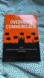 Overheidscommunicatie, Boeken, Ophalen of Verzenden, Beta, Zo goed als nieuw