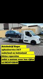 Ophaal service 24/7 door heel nl, Diensten en Vakmensen, Verhuur | Auto en Motor