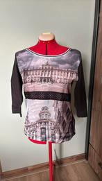 T shirt van Dividere, Ophalen of Verzenden, Gedragen, Maat 36 (S), Blauw