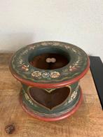 Vintage Hindeloopen theelichthouder, Antiek en Kunst, Ophalen of Verzenden
