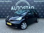 Toyota Aygo 1.0-12V + Elektramen/Apk/Nap/Elektramen/Aux, Voorwielaandrijving, Stof, Gebruikt, Zwart