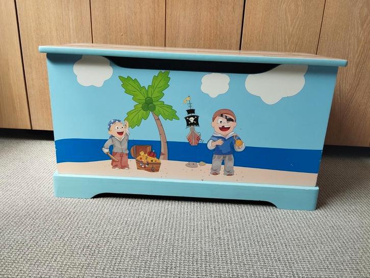 Houten Piratenkist, Kinderen en Baby's, Kinderkamer | Overige Meubels, Gebruikt, Overige typen, Ophalen of Verzenden