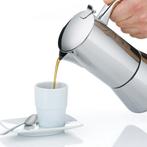 Espressomaker, 6 kopjes - inductie Roestvrij staal - Italiaa, Huis en Inrichting, Keuken | Servies, Nieuw, Overige materialen