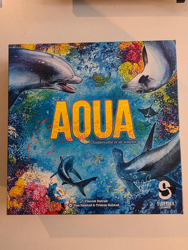Aqua - Biodiversiteit in de oceanen (Nieuw - nooit gespeeld), Hobby en Vrije tijd, Gezelschapsspellen | Bordspellen, Nieuw, Ophalen of Verzenden
