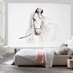 Paarden behang Aquarel paard, voorraad korting DIRECT leverb, Huis en Inrichting, Stoffering | Behang, Minder dan 10 m², Paarden behang,