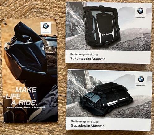 BMW Atacama Tassen Set – 2x Zijkoffers + Toprol – Compleet, Motoren, Accessoires | Koffers en Tassen, Zo goed als nieuw, Ophalen