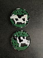 Gietijzeren Onderzetters met Koeien, Ophalen of Verzenden, Gebruikt, Pot of Pan