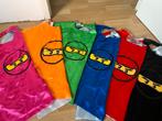 Ninjage capes met maskers, Kinderen en Baby's, Carnavalskleding en Verkleedspullen, Ophalen of Verzenden, Zo goed als nieuw, Jongen of Meisje