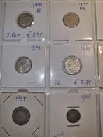 10 Cent / 25 Cent Wilhelmina, Postzegels en Munten, Munten | Nederland, Verzenden, Koningin Wilhelmina, 10 cent, Zilver