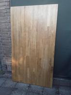 Tafel/bar blad eiken, Ophalen, Zo goed als nieuw, Rechthoekig, 50 tot 100 cm