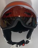 Ski helm met vaste bril izgst maat S/M 55cm/59cm, Overige merken, Overige typen, Ophalen of Verzenden, Zo goed als nieuw