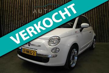 Fiat 500 C 1.2 Cabrio Automaat bruin Leder beschikbaar voor biedingen