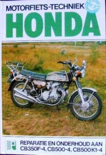 werkplaatshandboek HONDA CB350F en CB500F & K; NIEUW BOEK beschikbaar voor biedingen